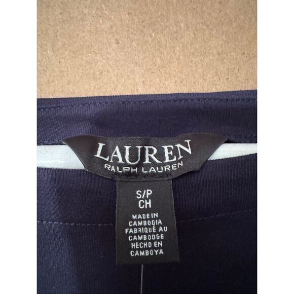 NWT Lauren Ralph Lauren Black Label 3/4 Tee - Picture 5 of 8